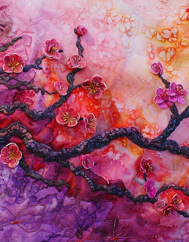 Blossom Silk Embroidery